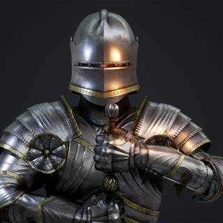 Gothic knight wallpaper