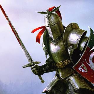 Gothic knight wallpaper