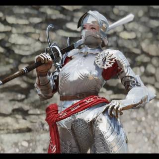 Gothic knight wallpaper