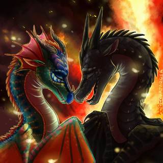 Wings of Fire Glory cute wallpaper