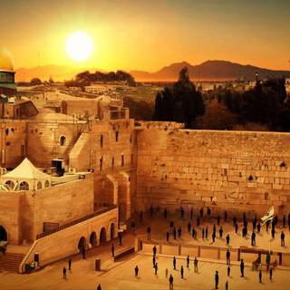 Wailing Wall Jerusalem wallpaper