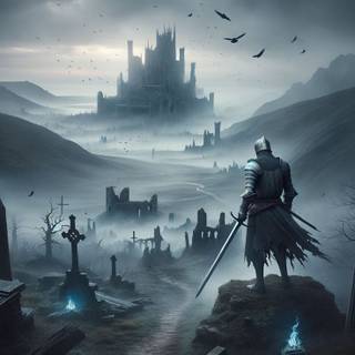 Gothic knight wallpaper