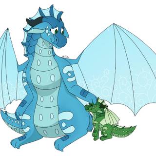 Wings of Fire Tsunami cute wallpaper