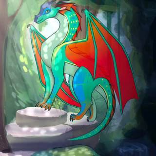 Wings of Fire Glory cute wallpaper