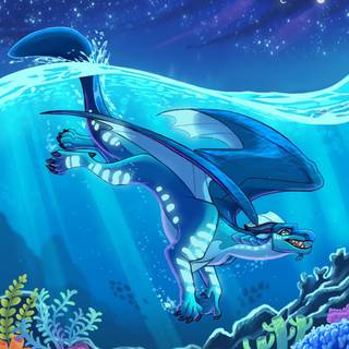 Wings of Fire Tsunami cute wallpaper