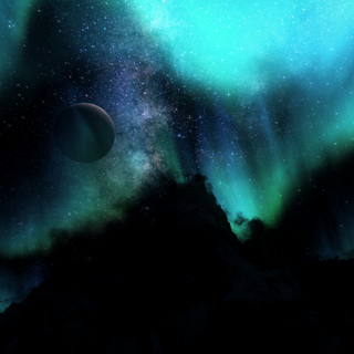 Skyrim night wallpaper