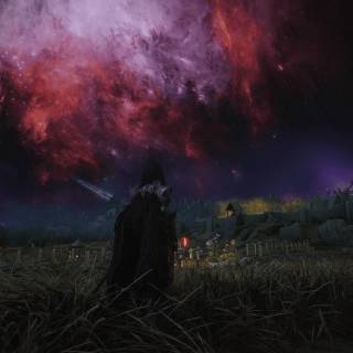 Skyrim night wallpaper