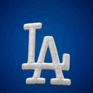 LA Dodgers logo wallpaper