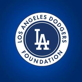 LA Dodgers logo wallpaper
