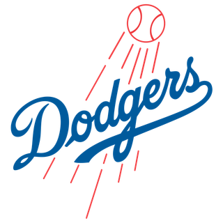 LA Dodgers logo wallpaper