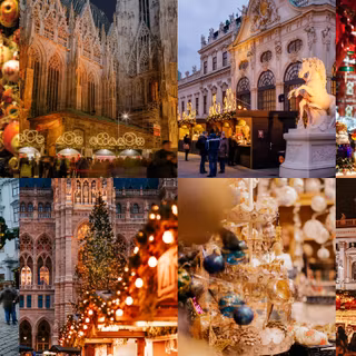 Christmas Vienna wallpaper