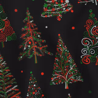 Christmas tree black wallpaper