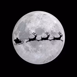 Dark Christmas iPhone wallpaper