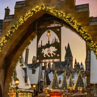 Harry Potter Christmas desktop wallpaper