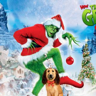 Christmas Grinch laptop wallpaper