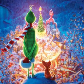 Christmas Grinch laptop wallpaper