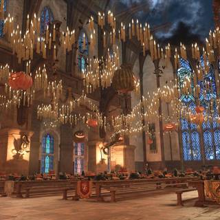 Harry Potter Christmas desktop wallpaper