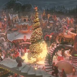 Christmas Grinch laptop wallpaper