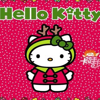 Christmas Sanrio desktop wallpaper