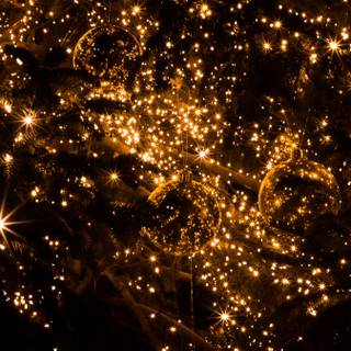 Dark Christmas iPhone wallpaper