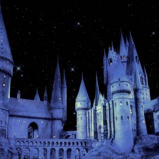 Harry Potter Christmas desktop wallpaper