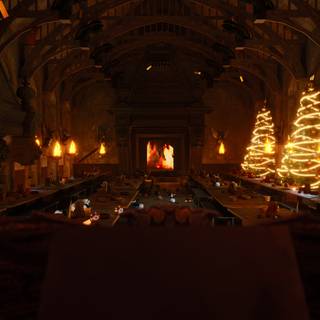 Harry Potter Christmas desktop wallpaper