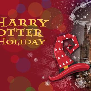 Harry Potter Christmas desktop wallpaper