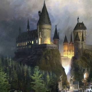 Harry Potter Christmas desktop wallpaper