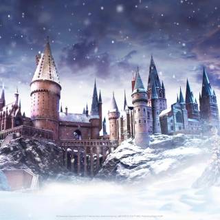 Harry Potter Christmas desktop wallpaper