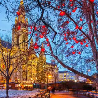 Christmas Vienna wallpaper