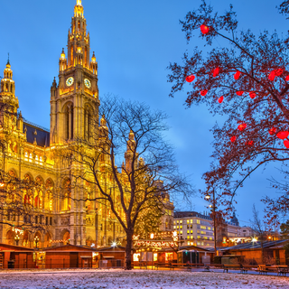 Christmas Vienna wallpaper