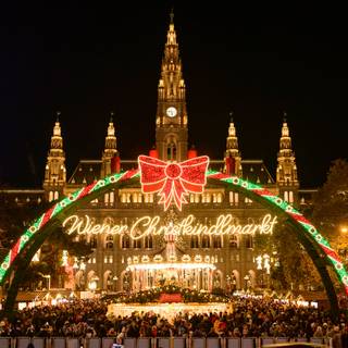 Christmas Vienna wallpaper