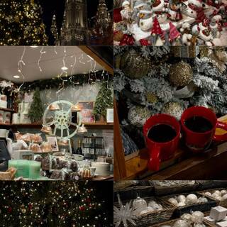 Christmas Vienna wallpaper