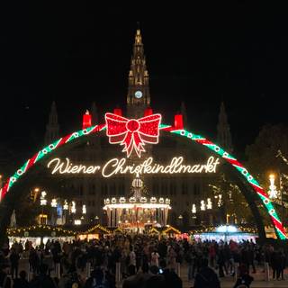 Christmas Vienna wallpaper