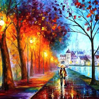 Autumn art PC wallpaper