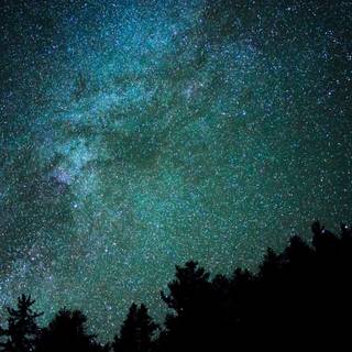 Dark winter sky night wallpaper