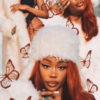 SZA Christmas wallpaper