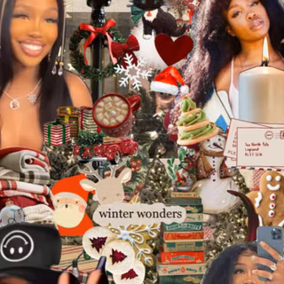 SZA Christmas wallpaper