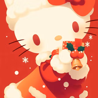 Sanrio Christmas wallpaper