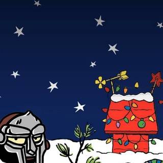 Peanuts Christmas iPhone wallpaper