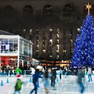 Manhattan Christmas wallpaper