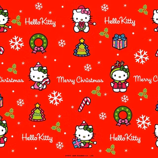 Hello Kitty Christmas PC wallpaper
