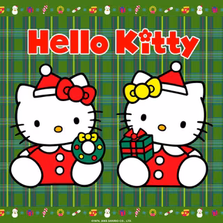 Hello Kitty Christmas PC wallpaper