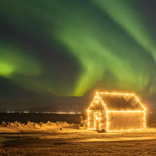 Iceland Christmas wallpaper