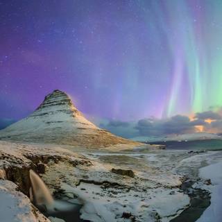 Iceland Christmas wallpaper