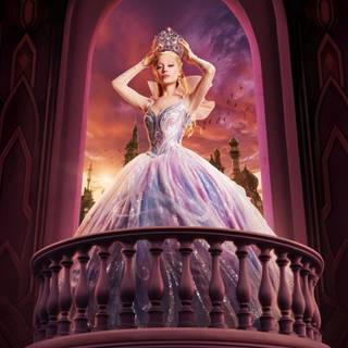 Wicked: For Good Glinda wallpaper