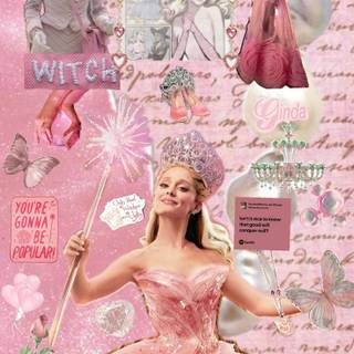 Wicked: For Good Glinda wallpaper