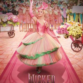 Wicked: For Good Glinda wallpaper