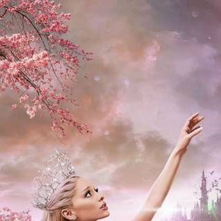 Wicked: For Good Glinda wallpaper