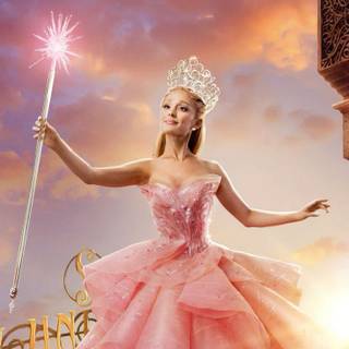 Wicked: For Good Glinda wallpaper